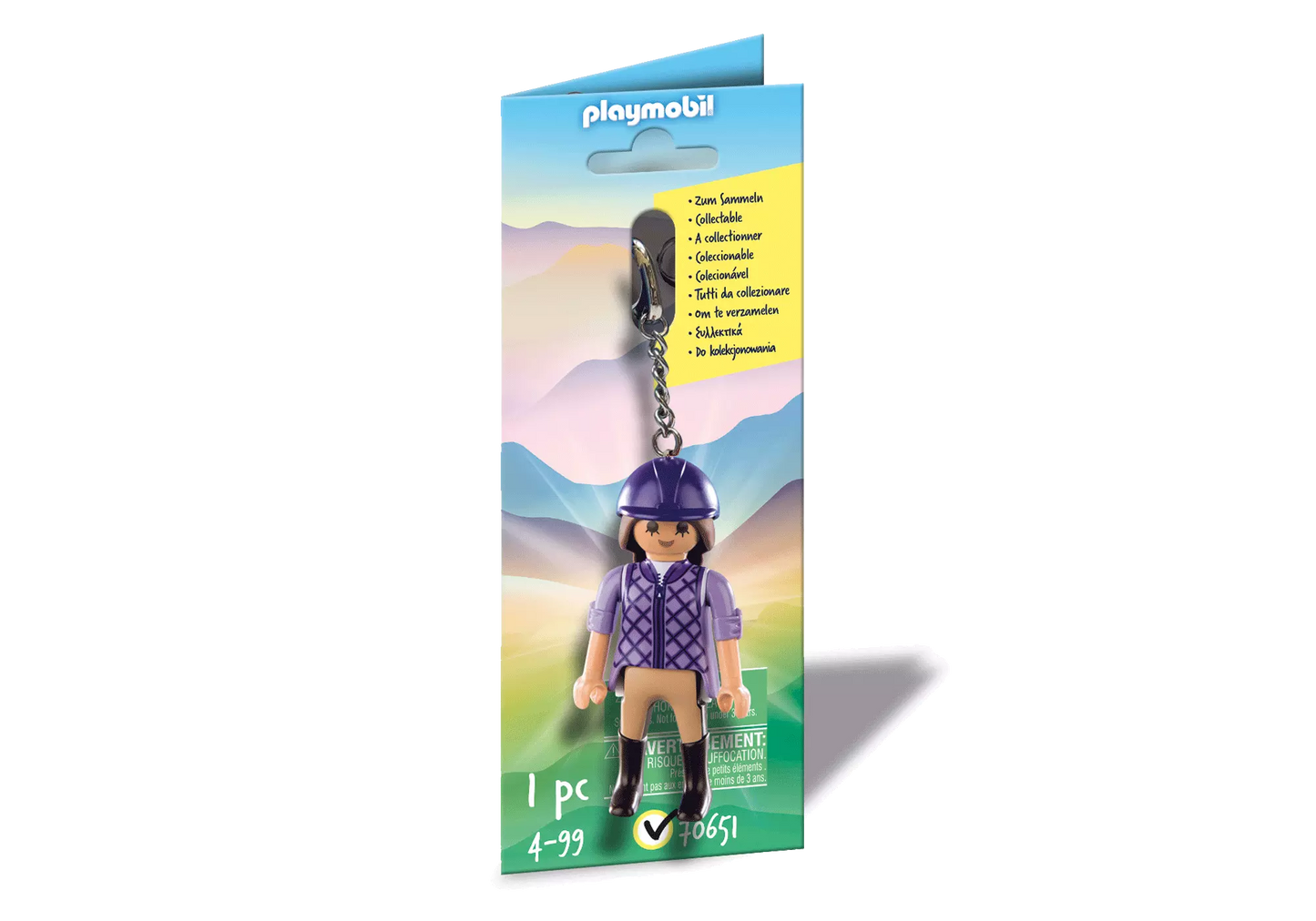 Playmobil 70651 Country Schlüsselanhänger Reiterin - plegobil