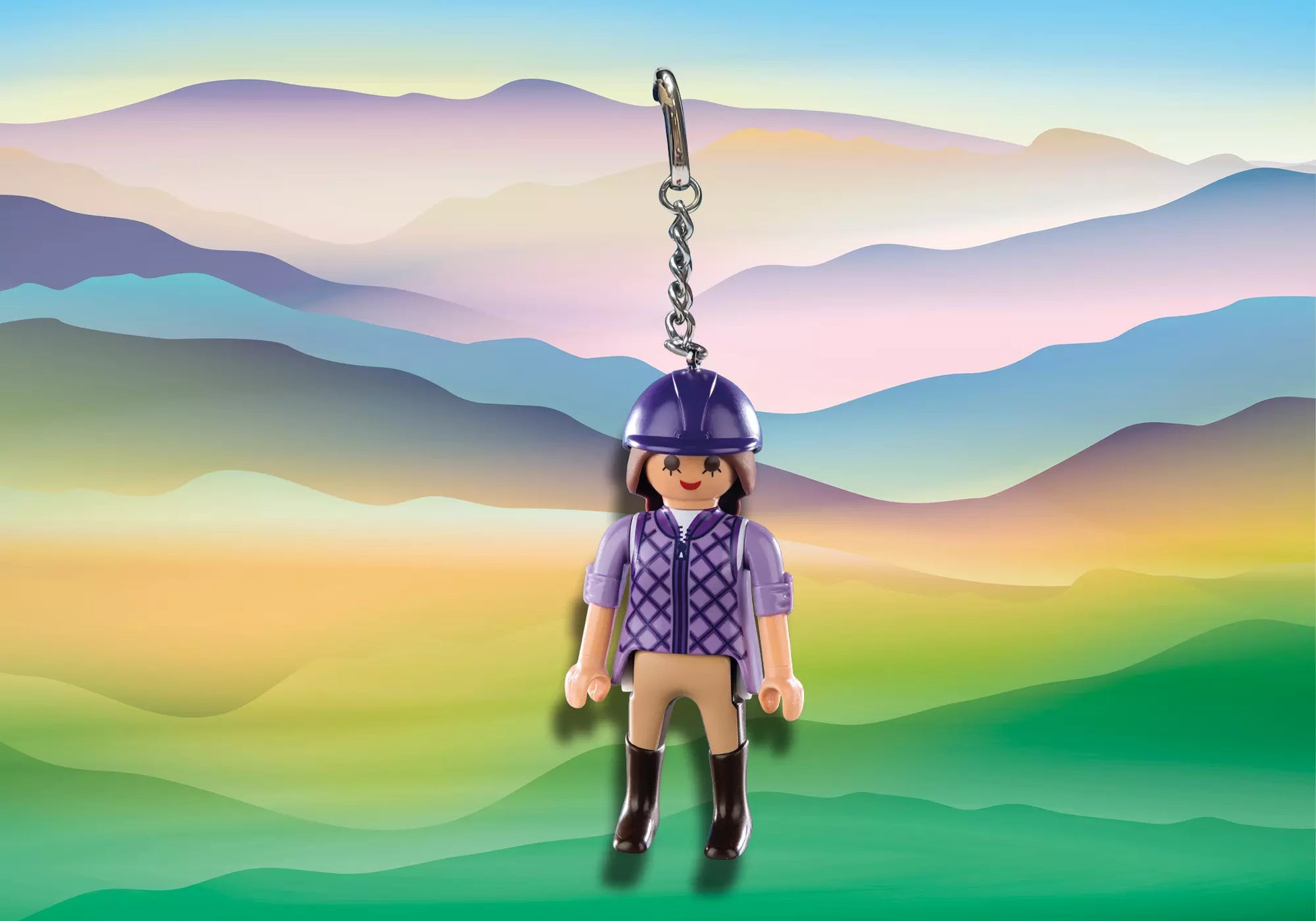 Playmobil 70651 Country Schlüsselanhänger Reiterin - plegobil
