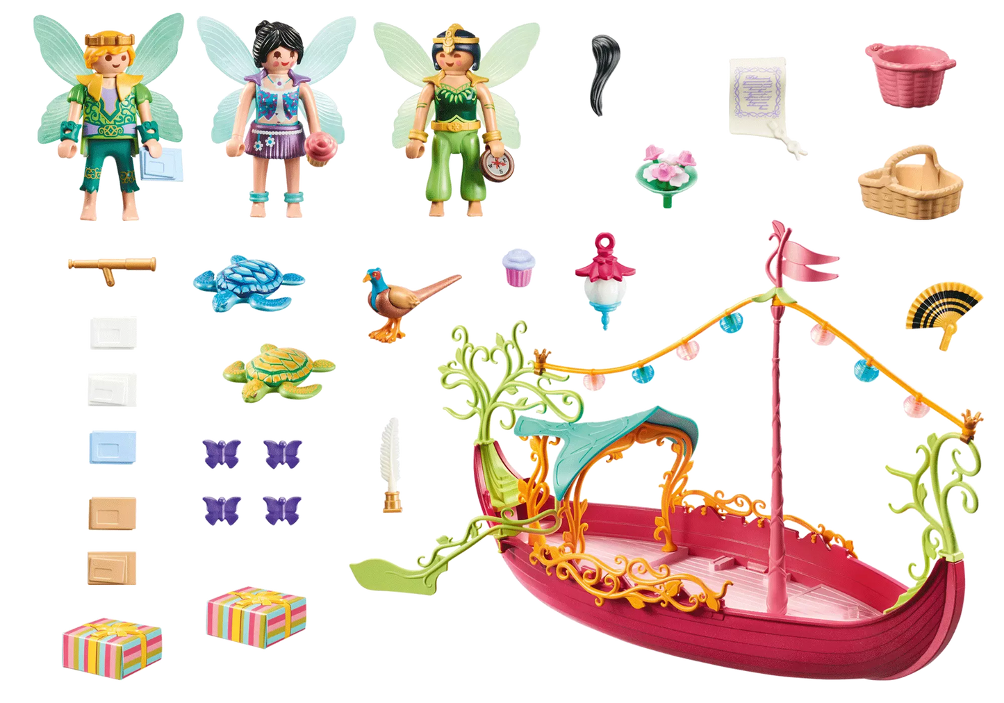 Playmobil 70659 Fairies Romantisches Feenboot - plegobil