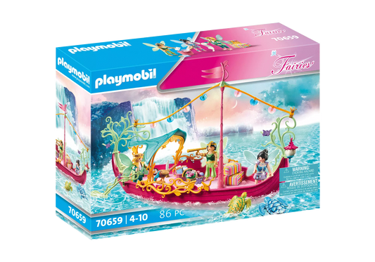 Playmobil 70659 Fairies Romantisches Feenboot - plegobil