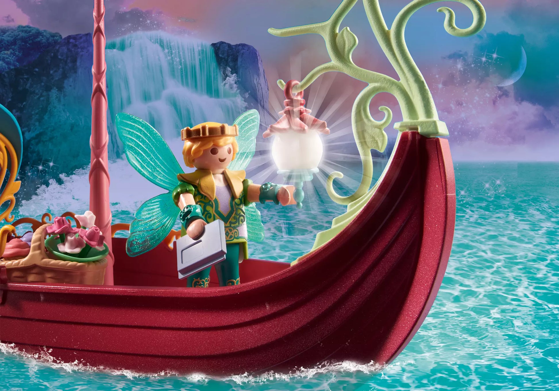 Playmobil 70659 Fairies Romantisches Feenboot - plegobil