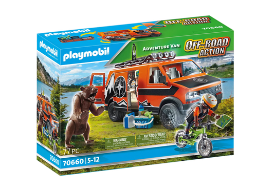 Playmobil 70660 Off Road Action Adventure Van - plegobil