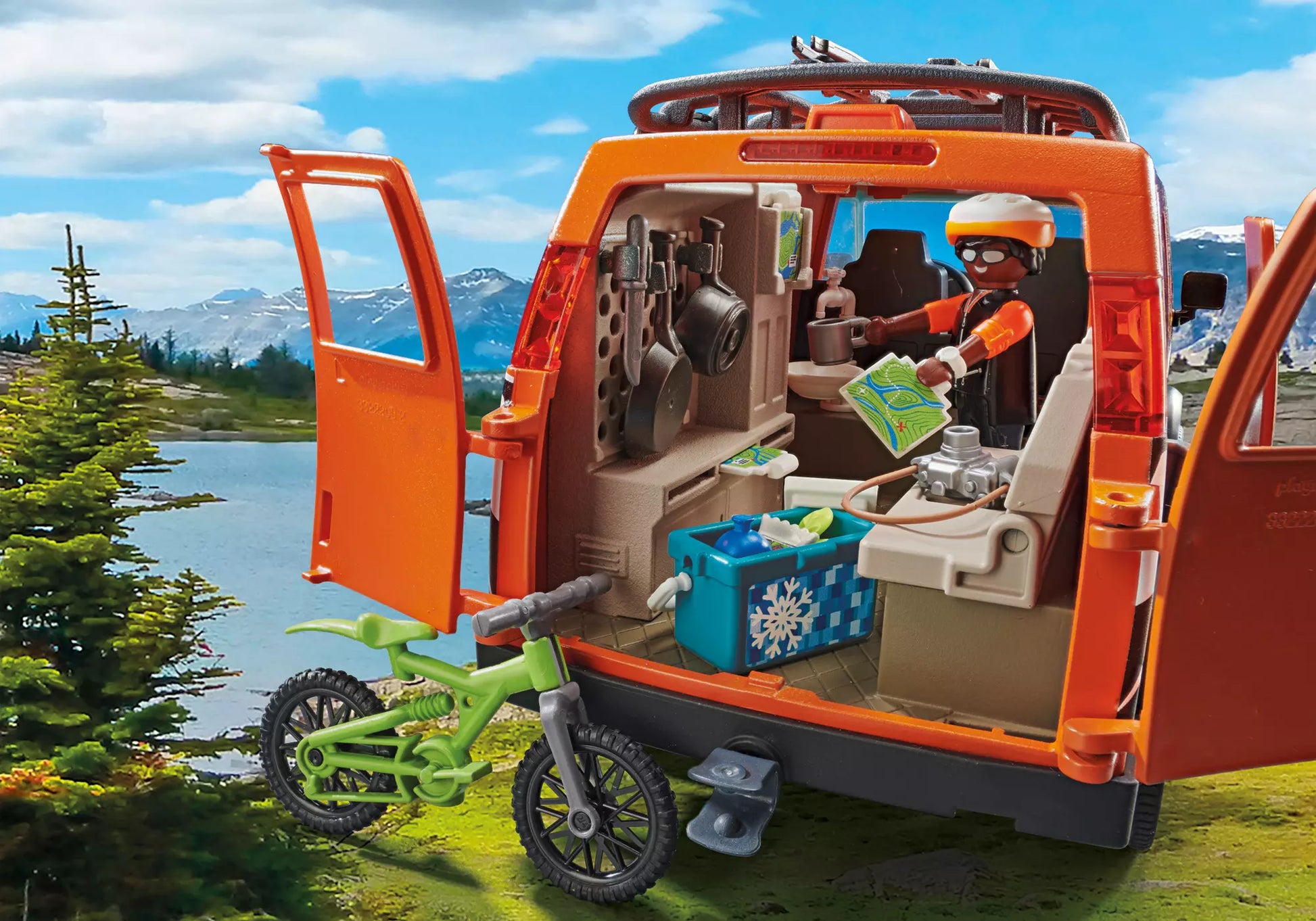 Playmobil 70660 Off Road Action Adventure Van - plegobil