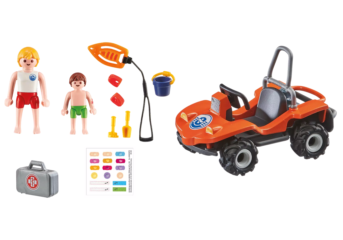 Playmobil 70661 Rescue Action Lifeguard Beach Patrol - plegobil