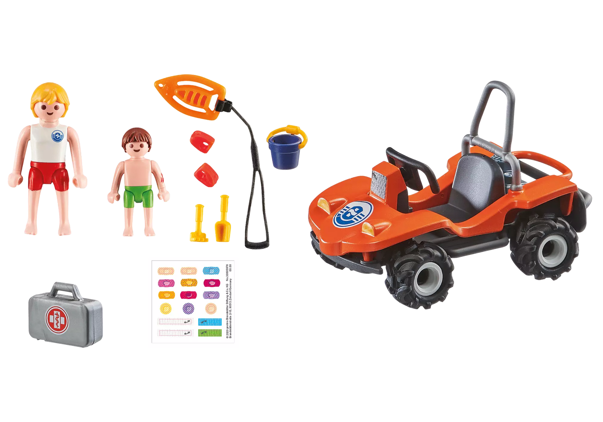 Playmobil 70661 Rescue Action Lifeguard Beach Patrol - plegobil