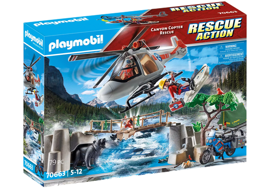 Playmobil 70663 Rescue Action Berg Einsatzkommando - plegobil
