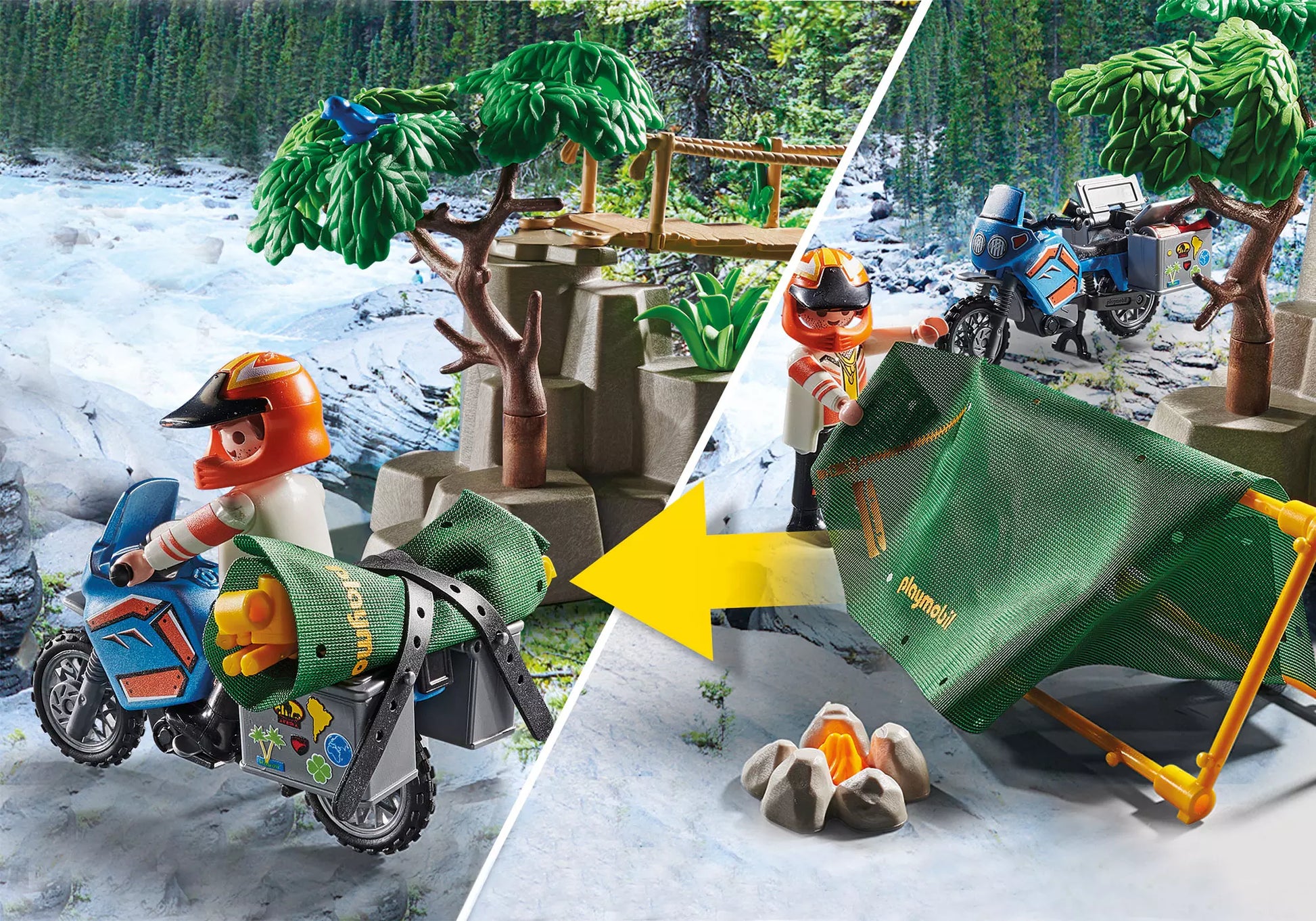 Playmobil 70663 Rescue Action Berg Einsatzkommando - plegobil