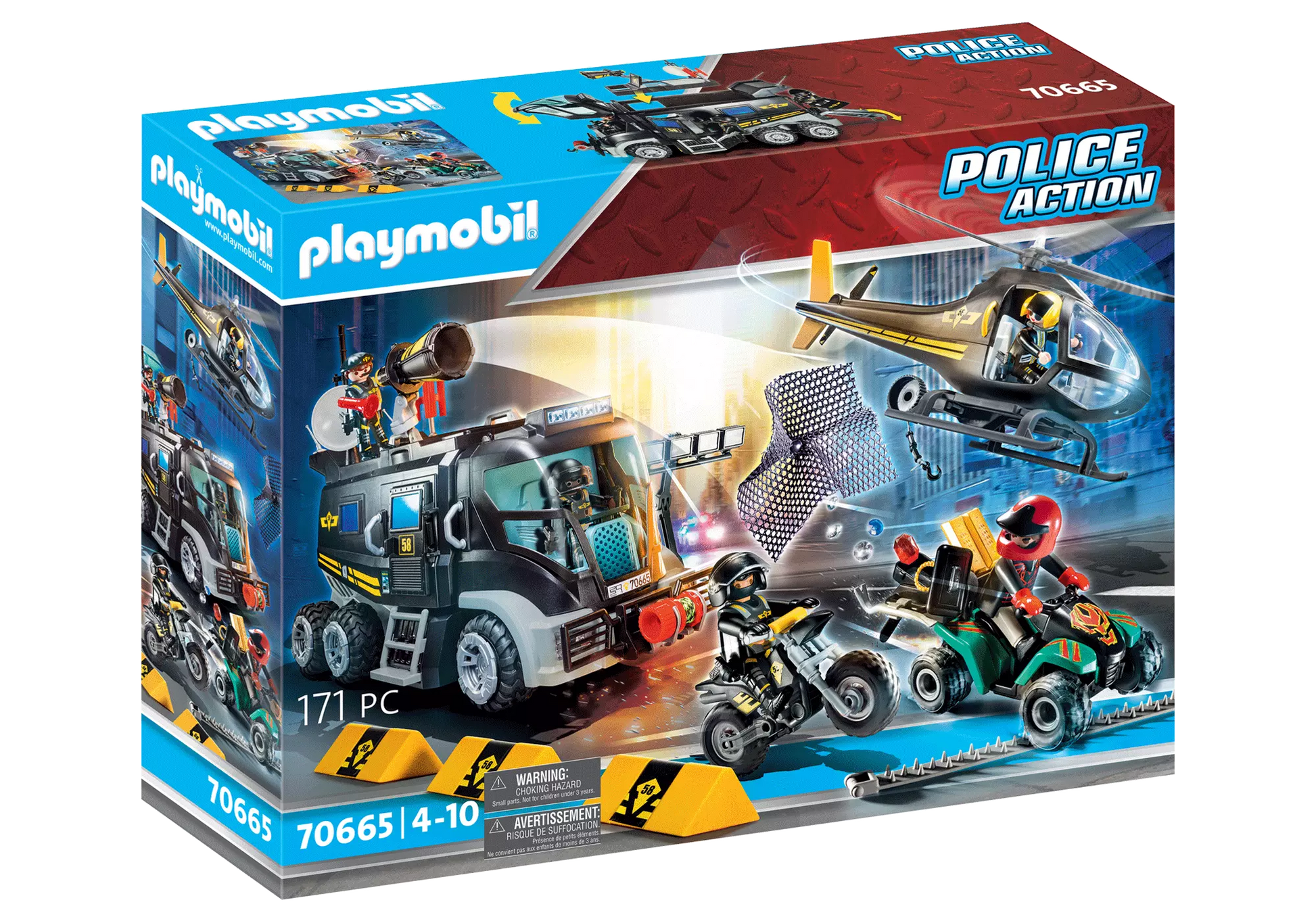 Playmobil 70665 Police Action SEK Einsatz - plegobil
