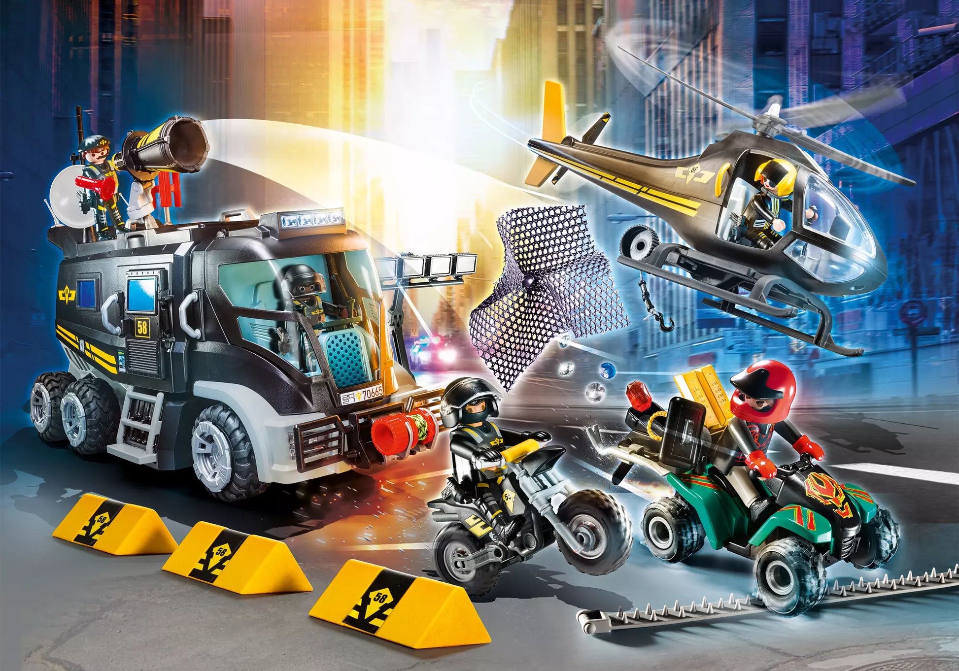 Playmobil 70665 Police Action SEK Einsatz - plegobil