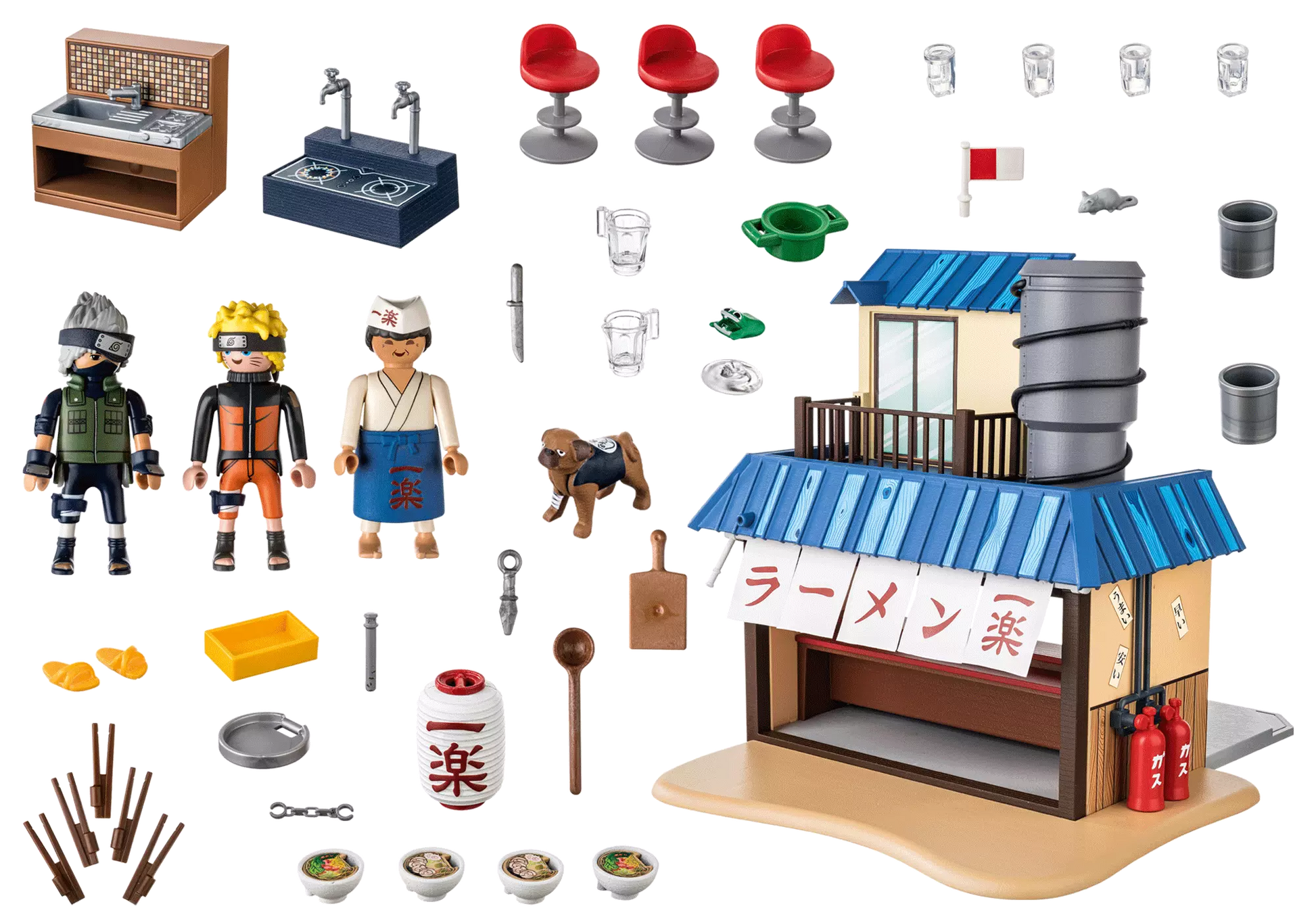 Playmobil 70668 Naruto Ichiraku Ramen Shop - plegobil