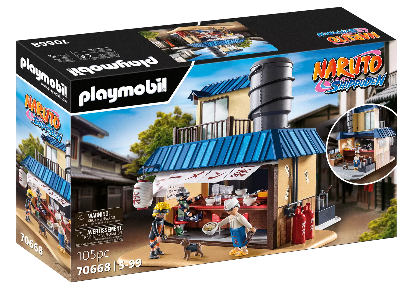 Playmobil 70668 Naruto Ichiraku Ramen Shop - plegobil