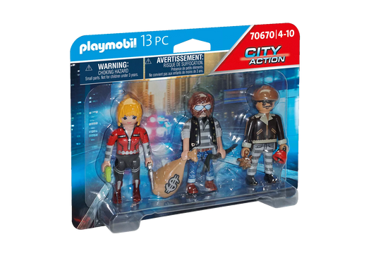 Playmobil 70670 City Action Figurenset Ganoven - plegobil