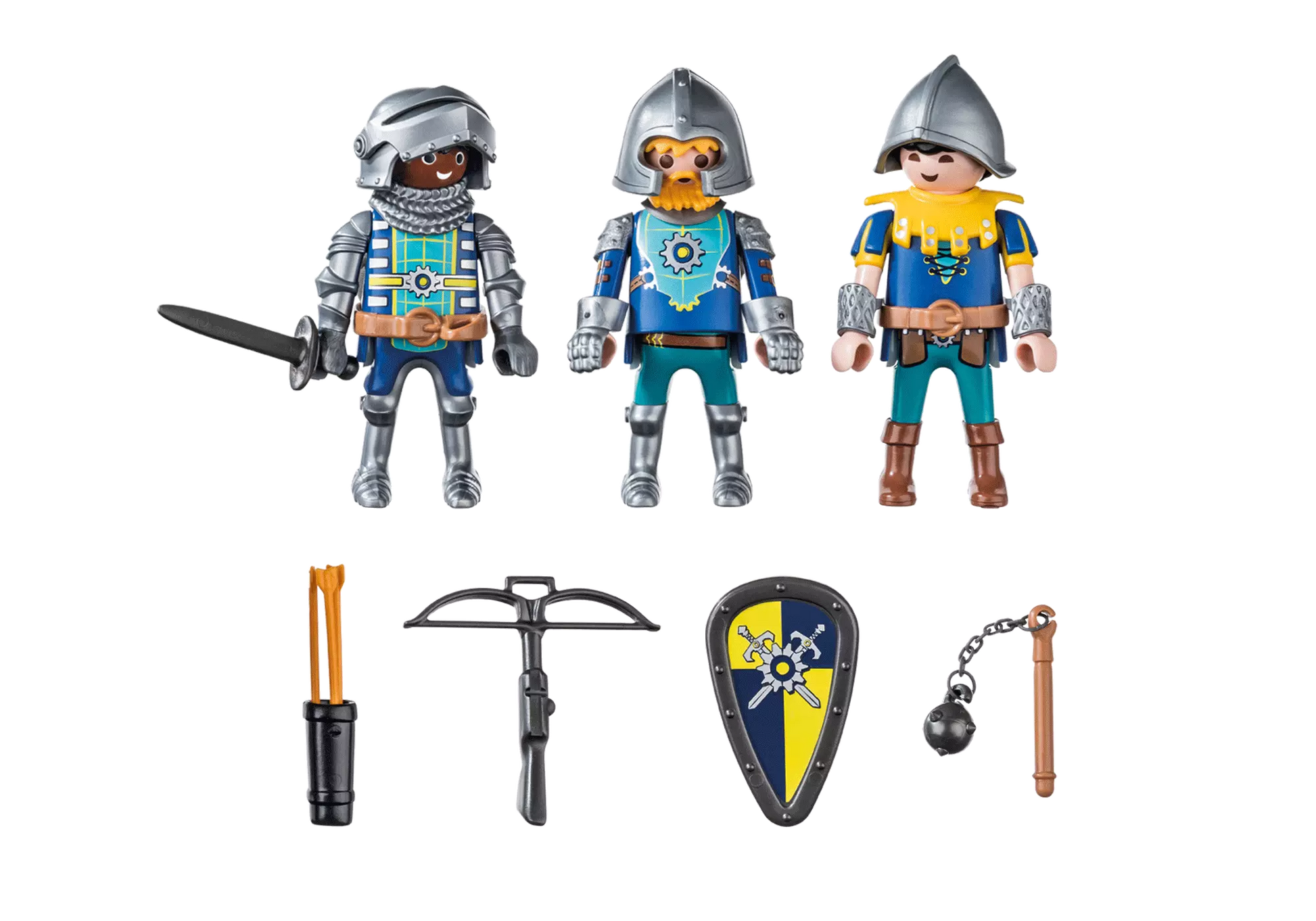 Playmobil 70671 Novelmore 3er Set Novelmore Ritter - plegobil