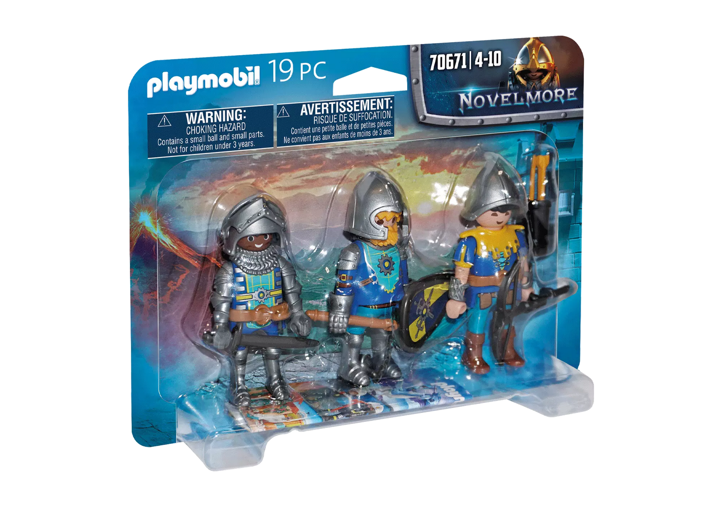 Playmobil 70671 Novelmore 3er Set Novelmore Ritter - plegobil