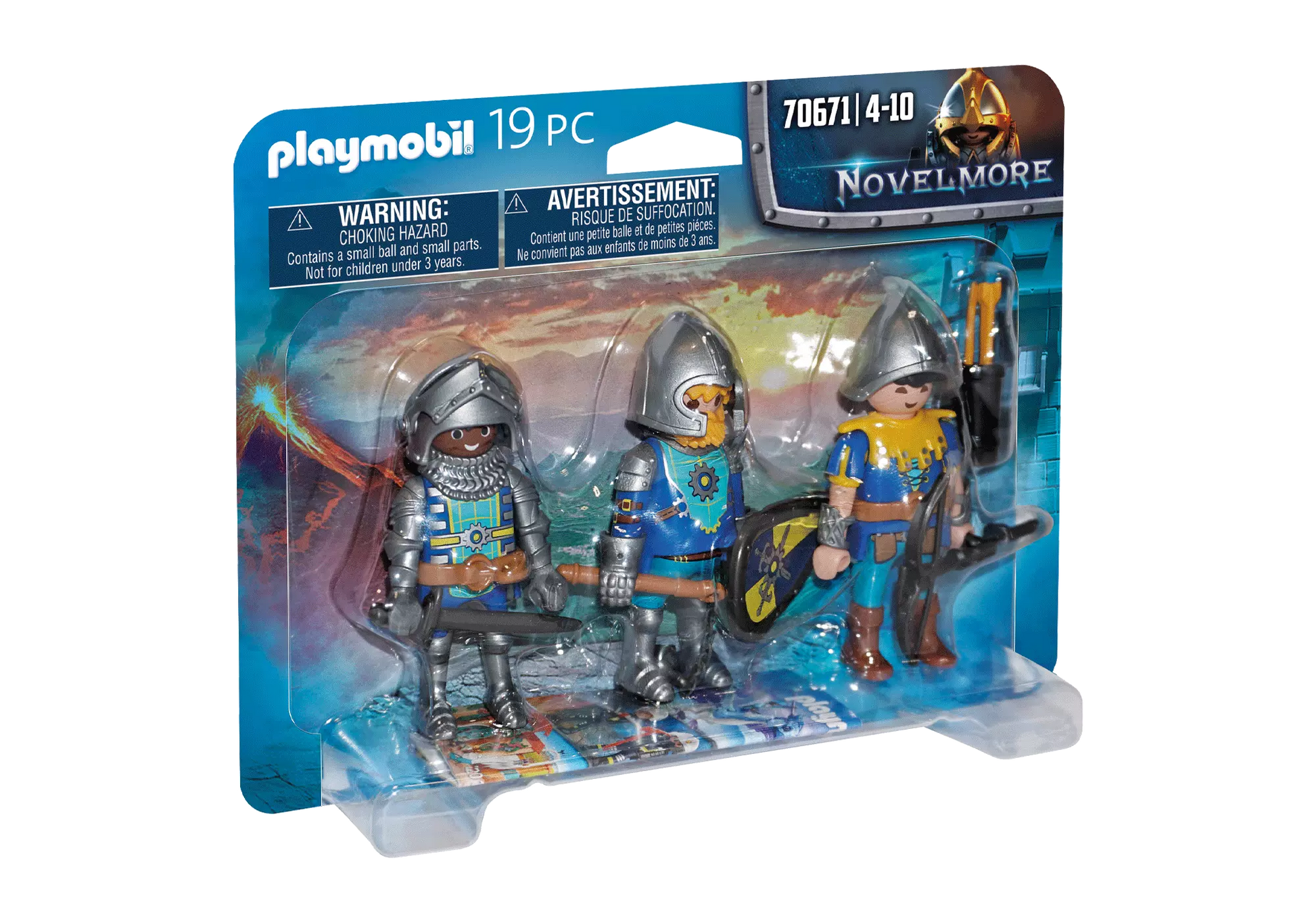 Playmobil 70671 Novelmore 3er Set Novelmore Ritter - plegobil