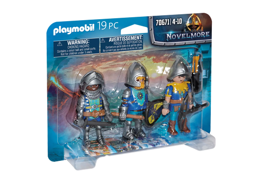 Playmobil 70671 Novelmore 3er Set Novelmore Ritter - plegobil