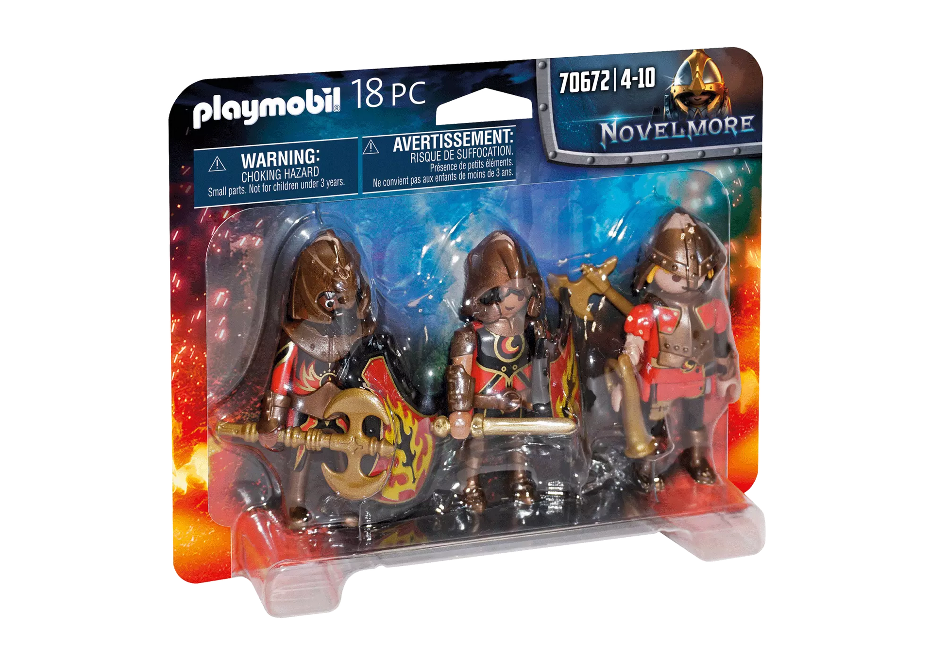 Playmobil 70672 Novelmore 3er Set Burnham Raiders - plegobil