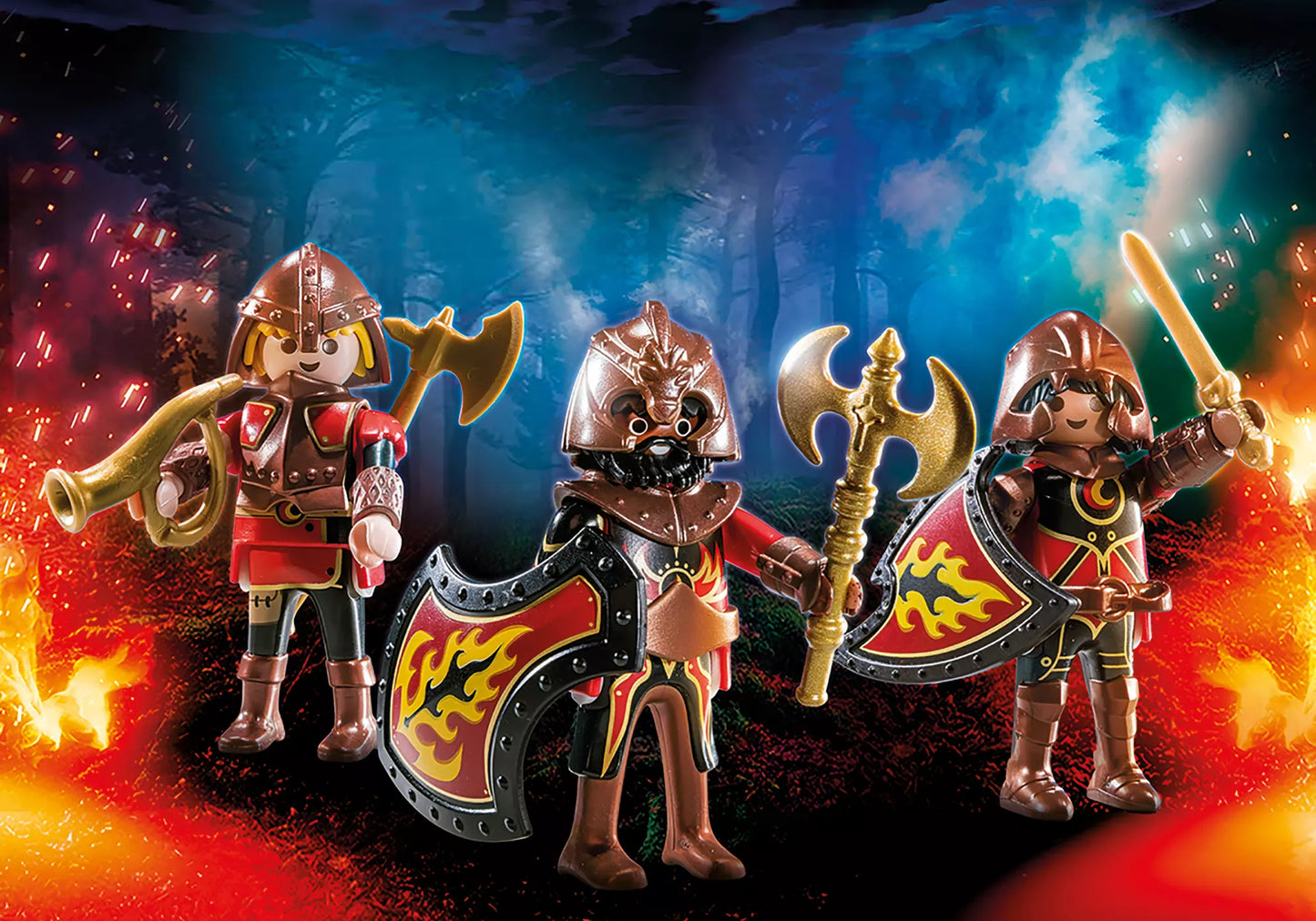 Playmobil 70672 Novelmore 3er Set Burnham Raiders - plegobil