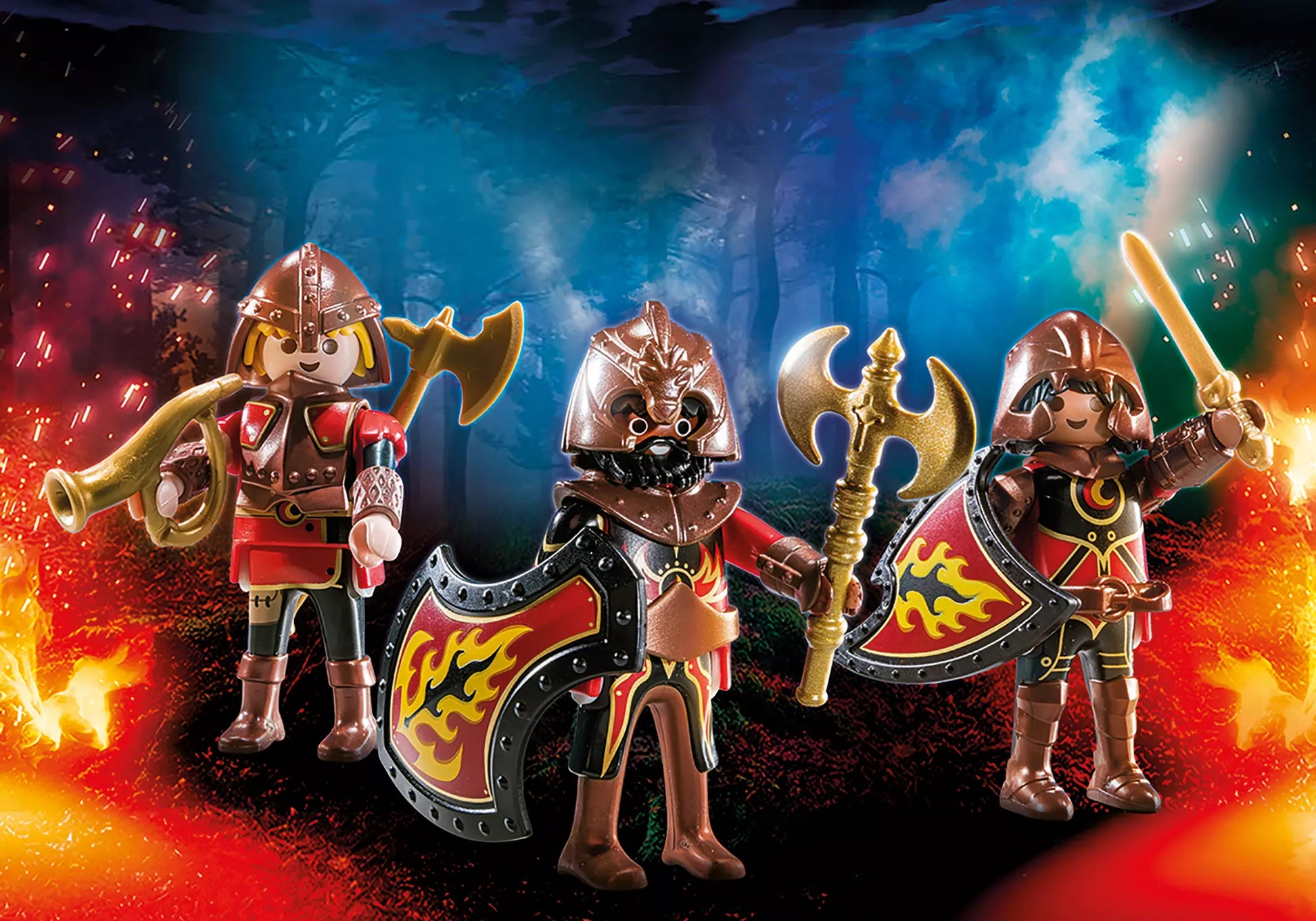 Playmobil 70672 Novelmore 3er Set Burnham Raiders - plegobil