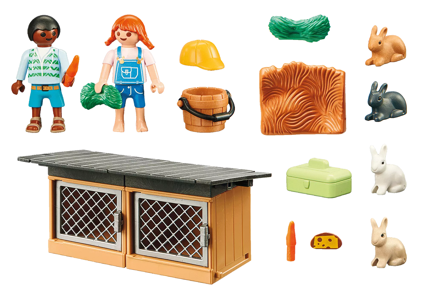 Playmobil 70675 Country Geschenkset Kaninchenfütterung - plegobil