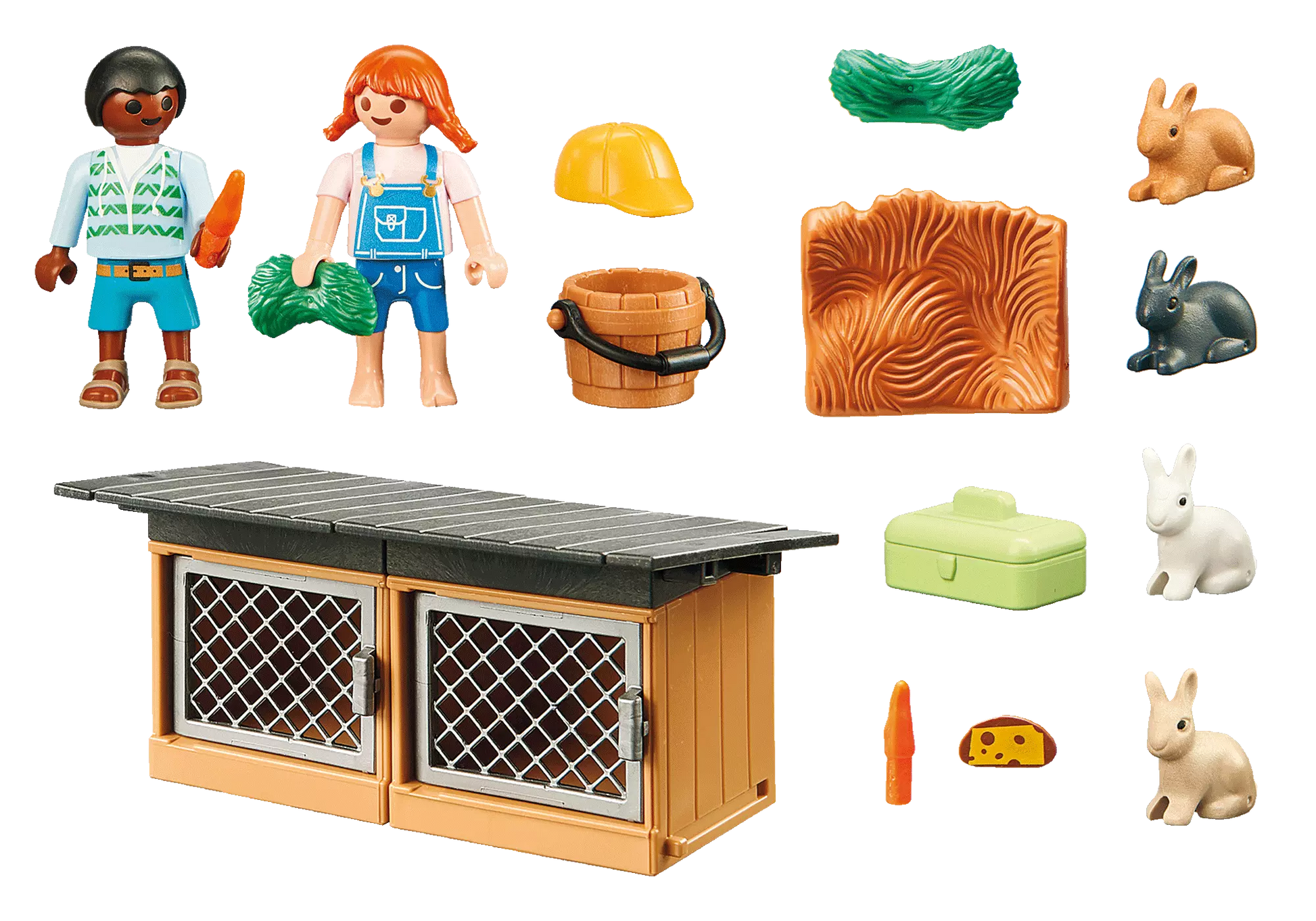 Playmobil 70675 Country Geschenkset Kaninchenfütterung - plegobil
