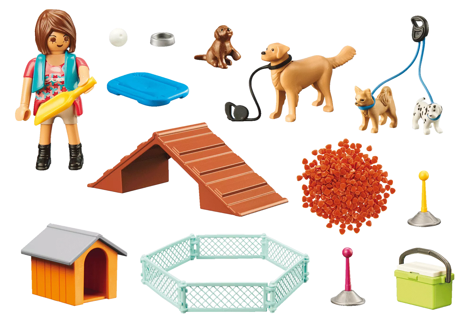 Playmobil 70676 City Life Geschenkset Hundetrainerin - plegobil