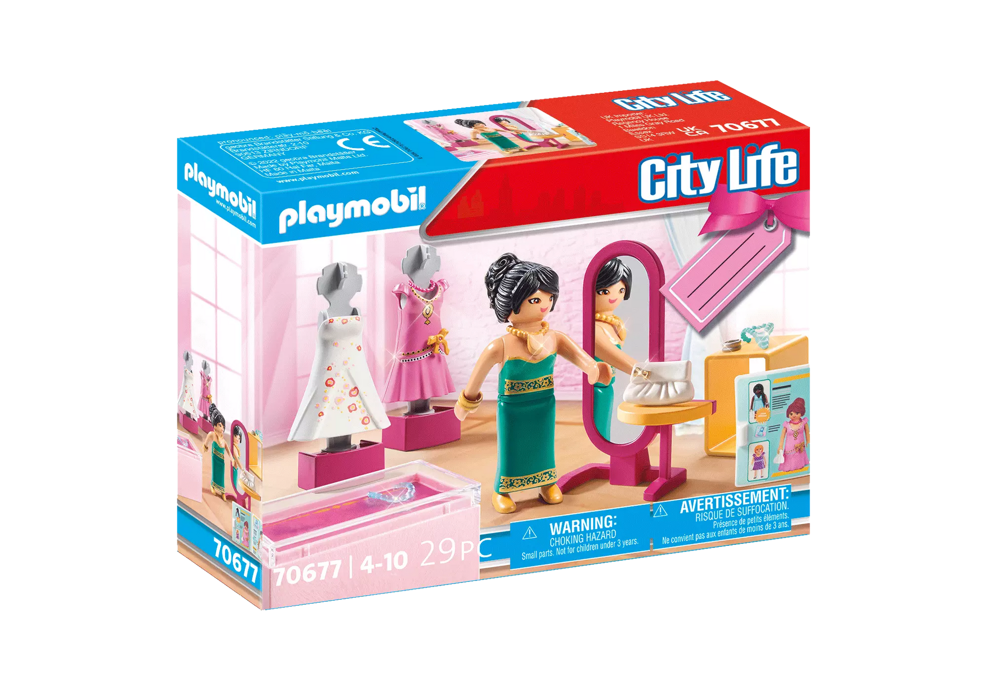 Playmobil 70677 City Life Geschenkset Festmodenboutique - plegobil