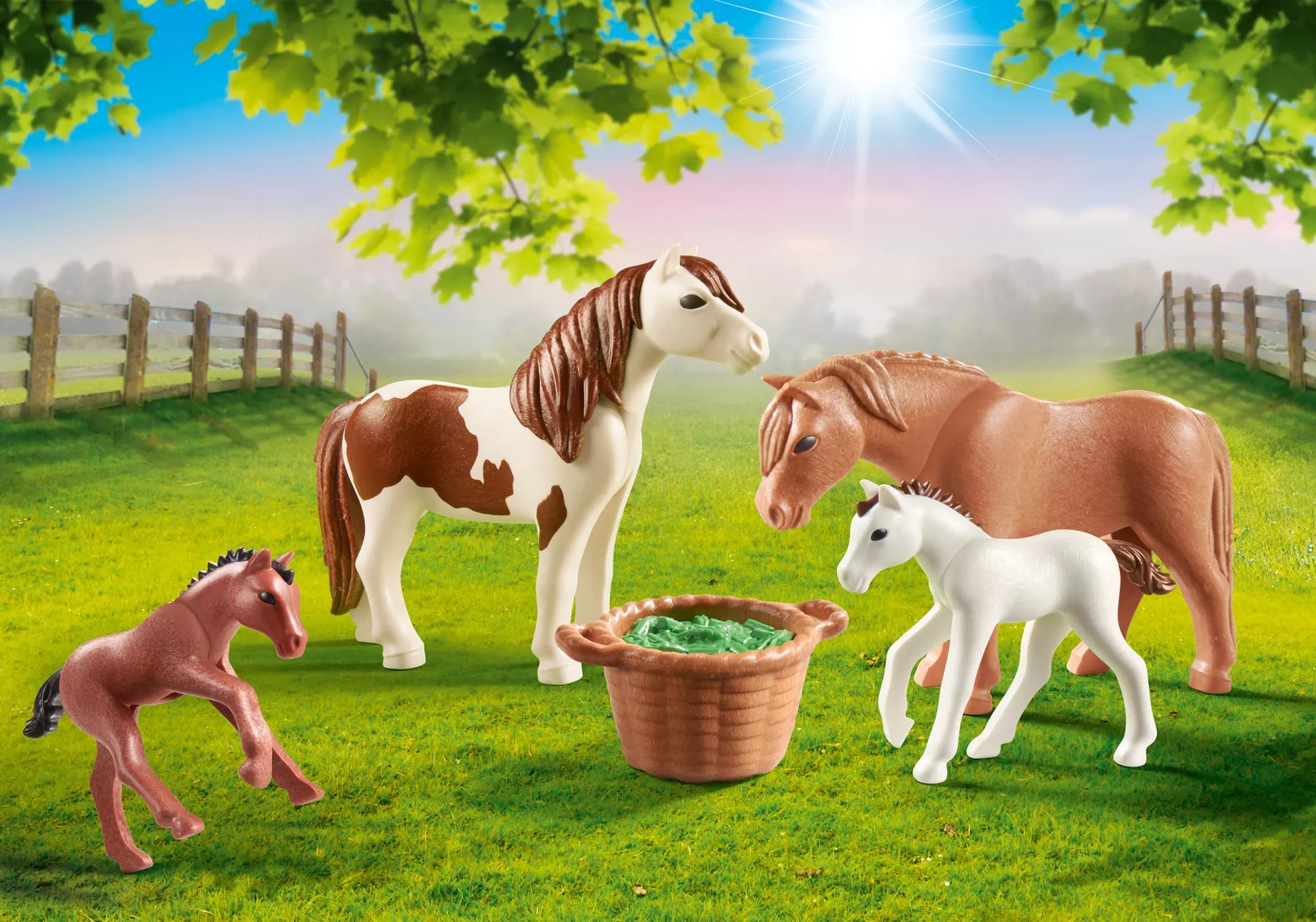 Playmobil 70682 Country Ponys mit Fohlen - plegobil