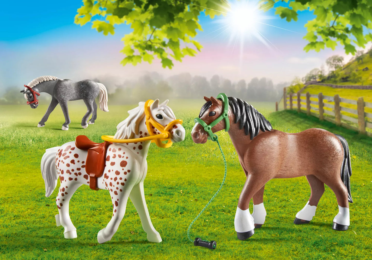 Playmobil 70683 Country 3 Pferde - plegobil