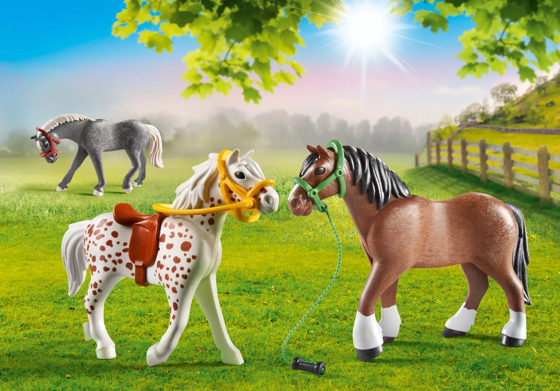 Playmobil 70683 Country 3 Pferde - plegobil