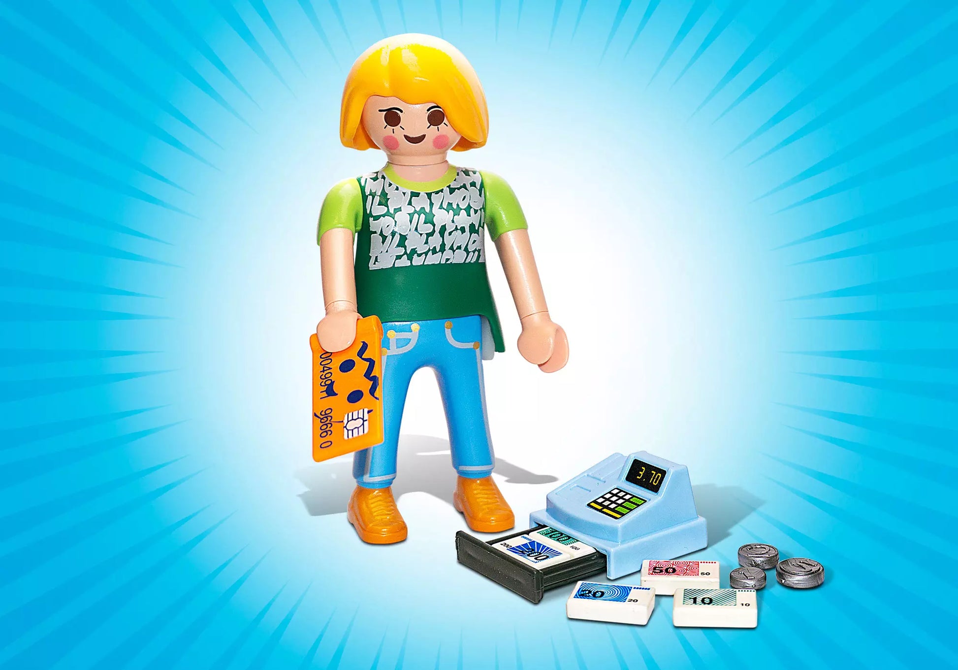 Playmobil 70685 City Life Kassiererin (Folienverpackung) - plegobil