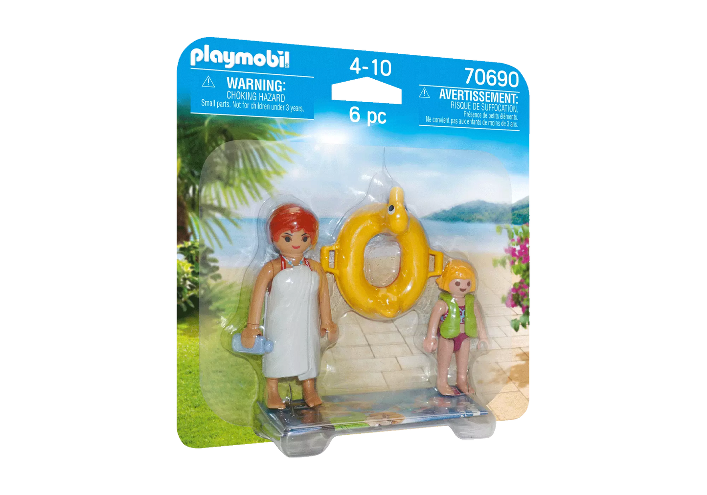Playmobil 70690 Family Fun DuoPack Aqua Park Badegäste - plegobil