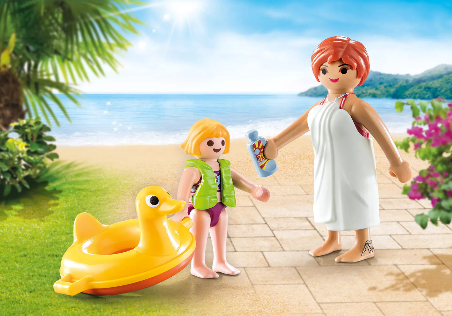 Playmobil 70690 Family Fun DuoPack Aqua Park Badegäste - plegobil