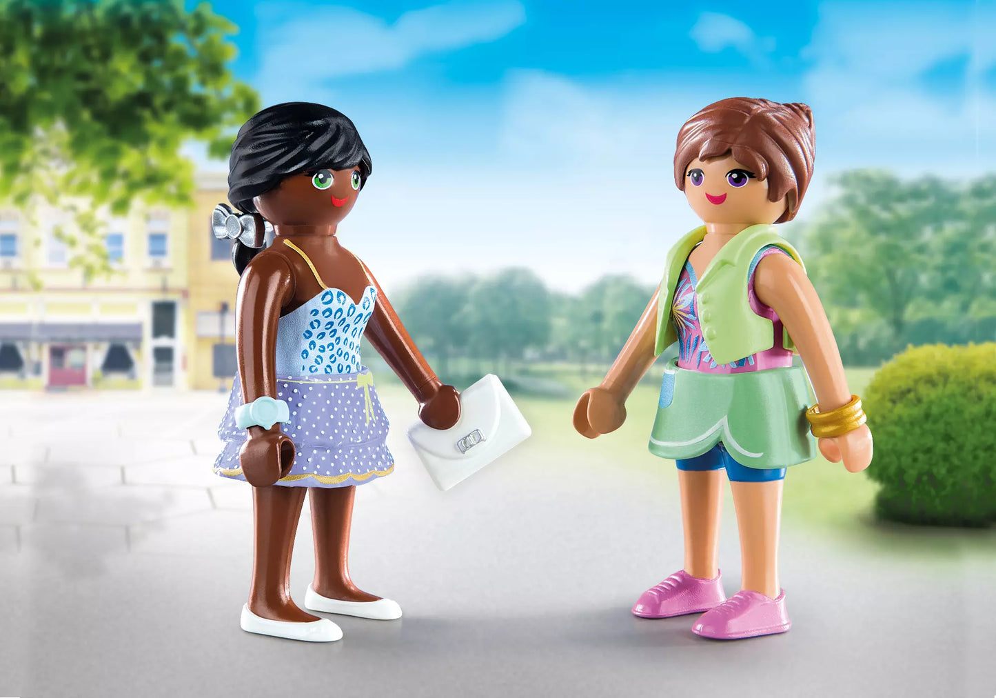 Playmobil 70691 City Life DuoPack Shopping-Girls - plegobil