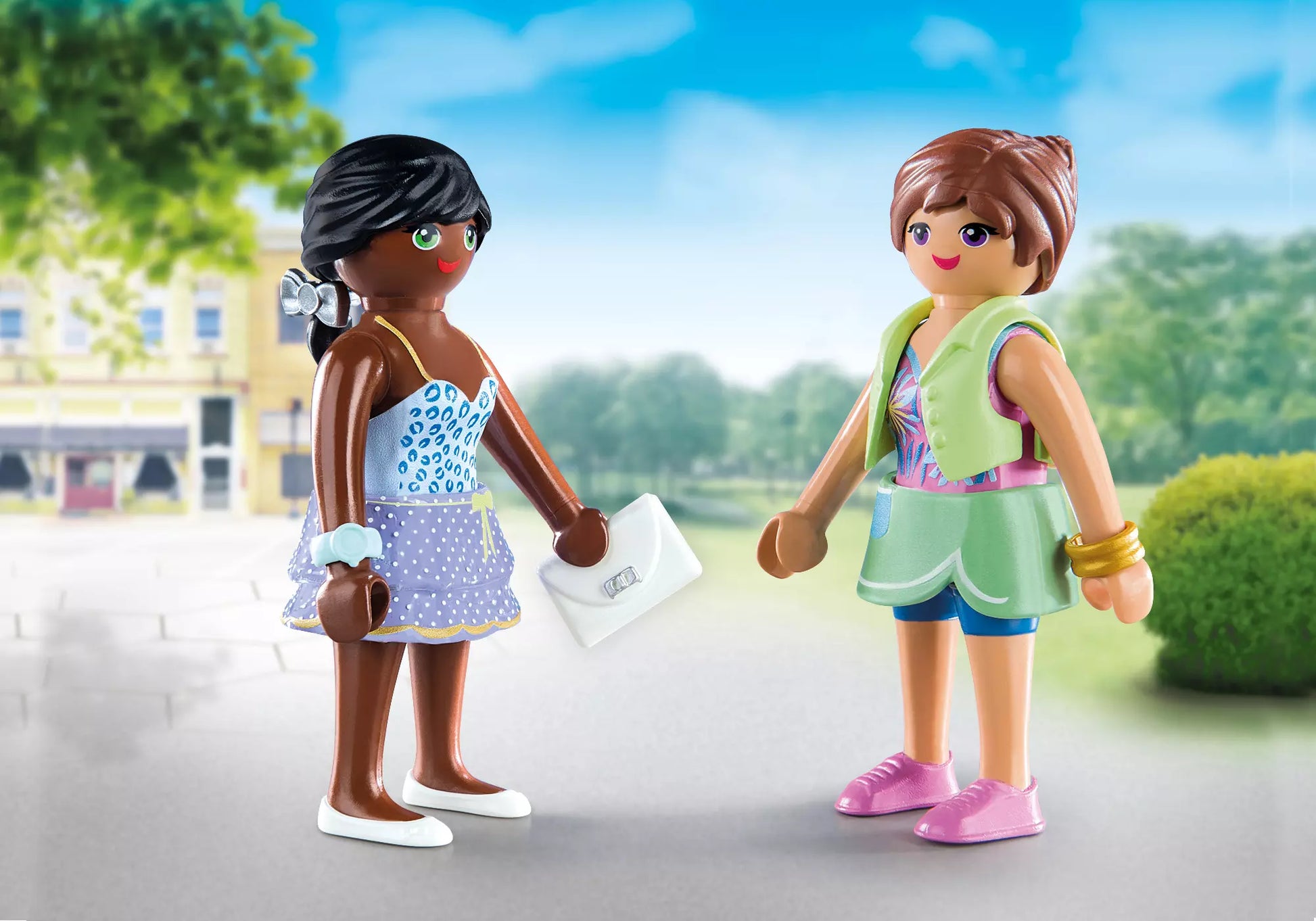 Playmobil 70691 City Life DuoPack Shopping-Girls - plegobil