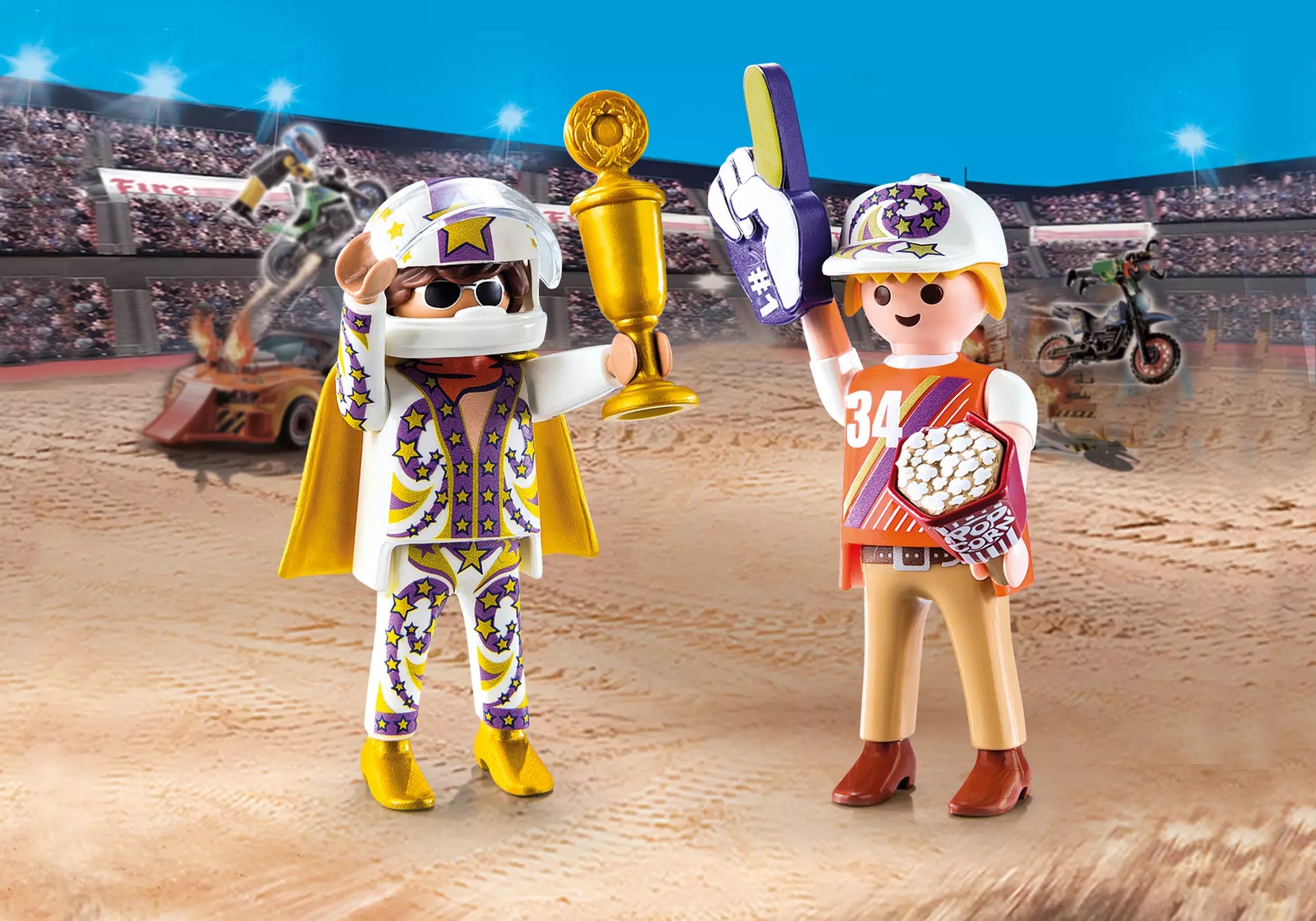 Playmobil 70692 Stunt Show DuoPack Team - plegobil