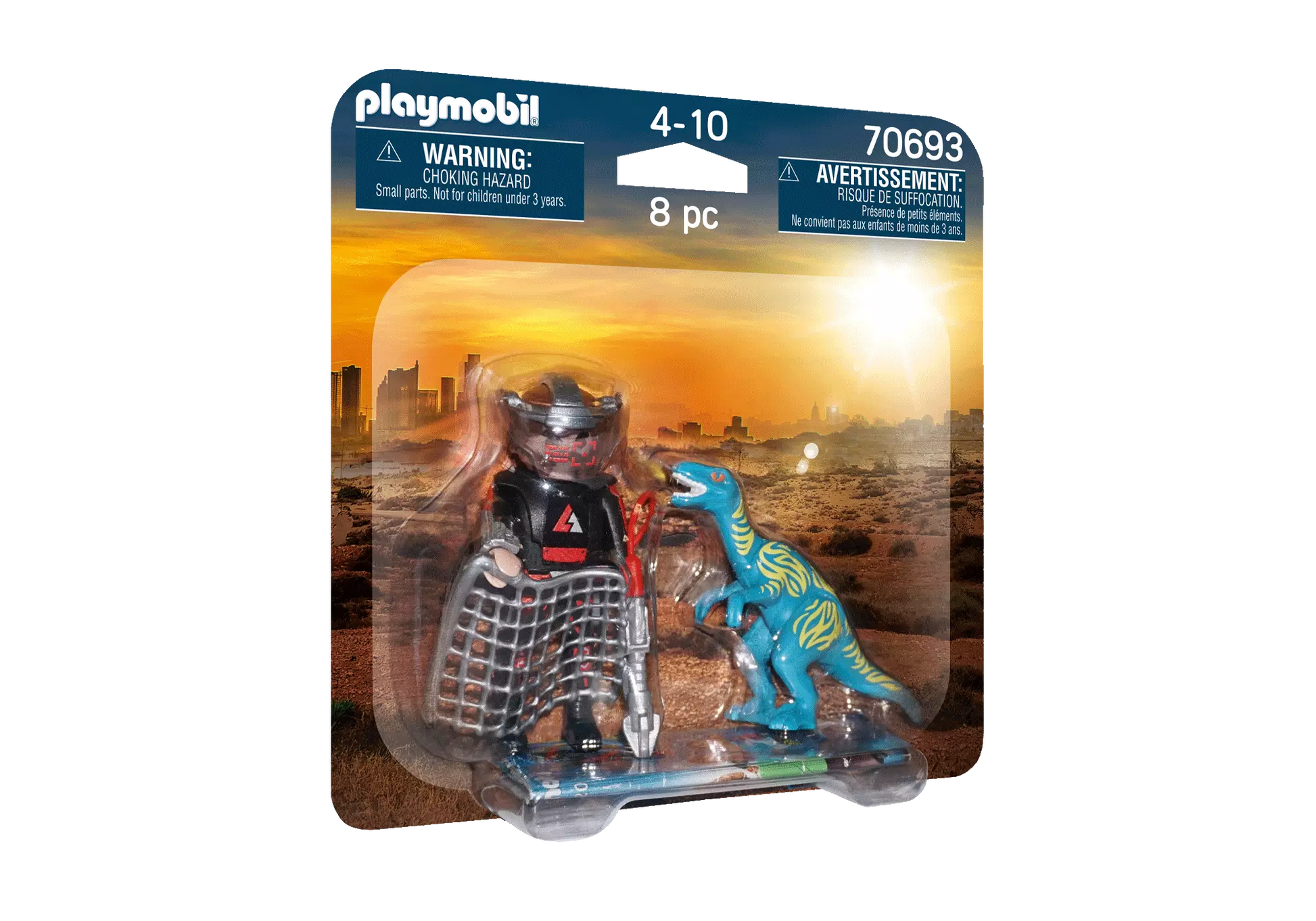 Playmobil 70693 Dino Rise DuoPack Jagd auf Velociraptor - plegobil