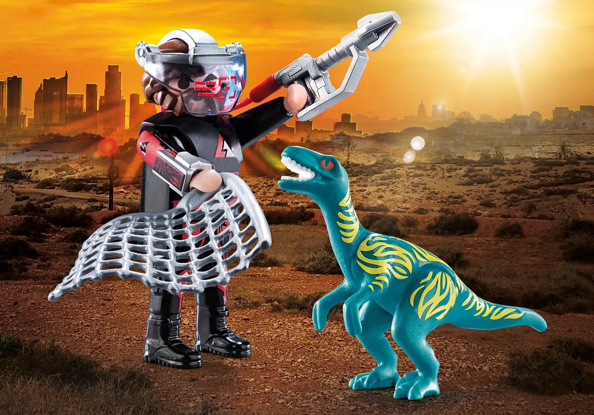 Playmobil 70693 Dino Rise DuoPack Jagd auf Velociraptor - plegobil