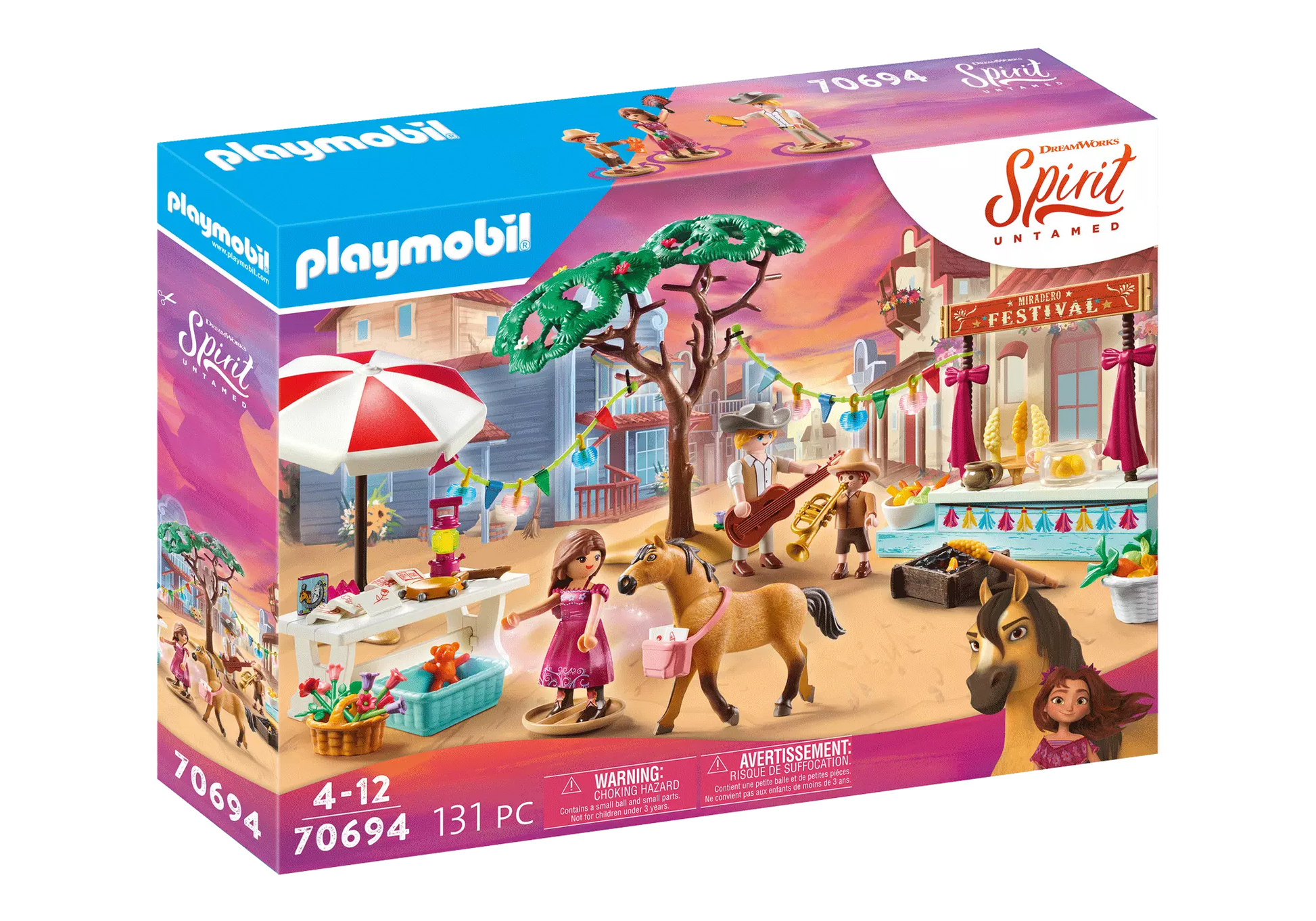 Playmobil 70694 Spirit Miradero Festival - plegobil