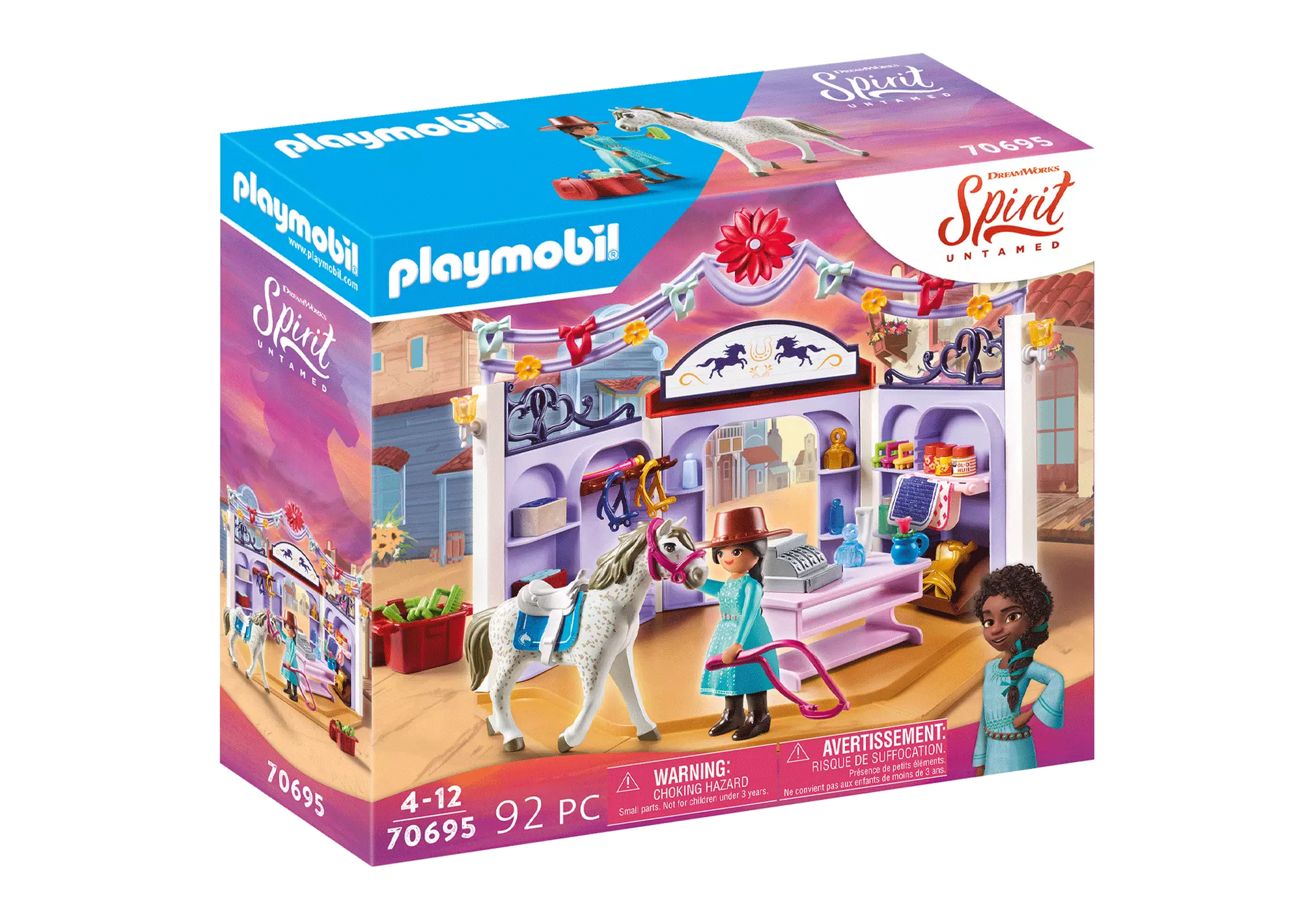 Playmobil 70695 Spirit Miradero Reitladen - plegobil