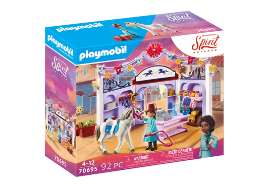 Playmobil 70695 Spirit Miradero Reitladen - plegobil
