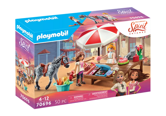 Playmobil 70696 Spirit Miradero Süßigkeitenstand - plegobil