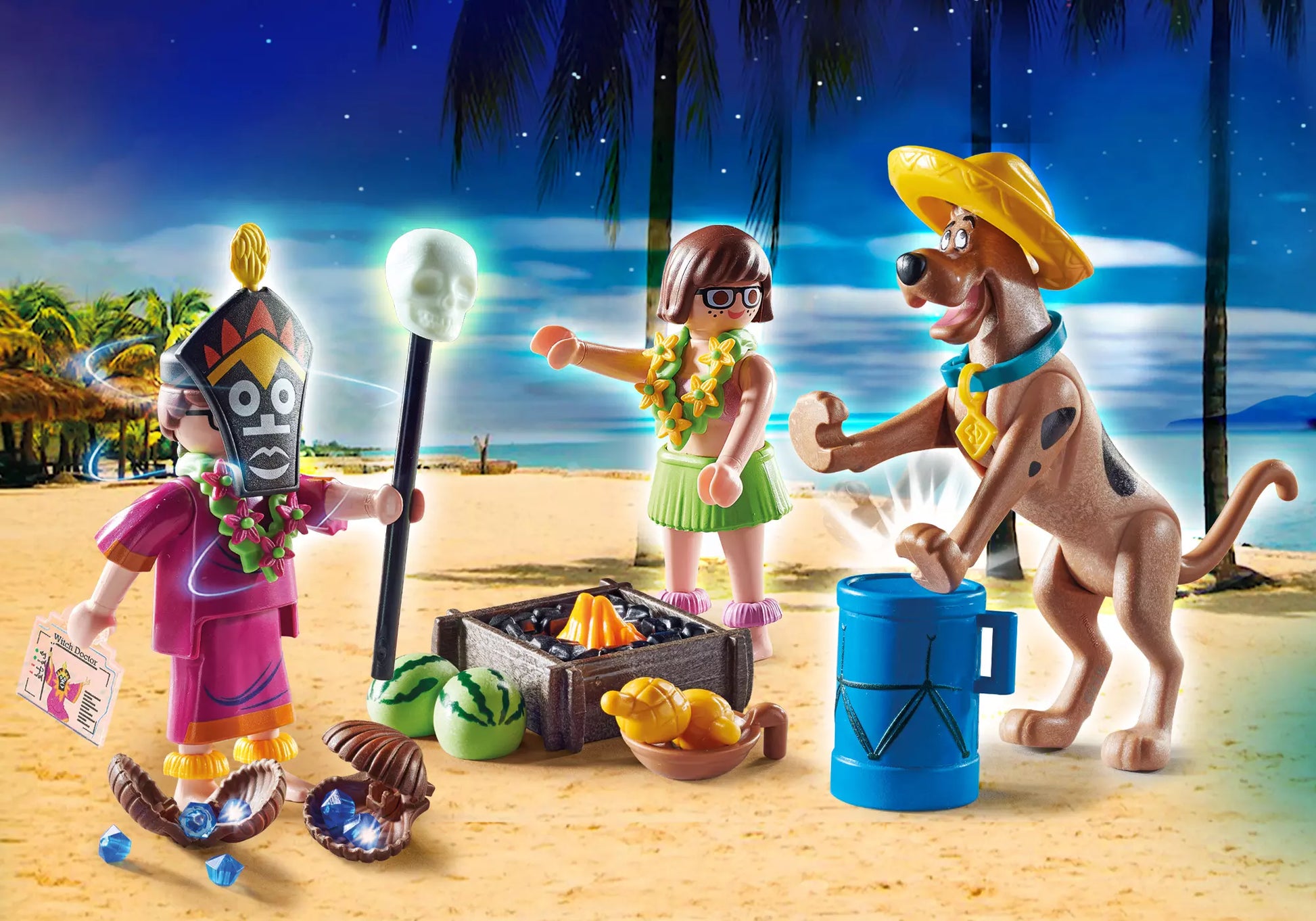 Playmobil 70707 Scooby-Doo! Abenteuer mit Witch Doctor - plegobil