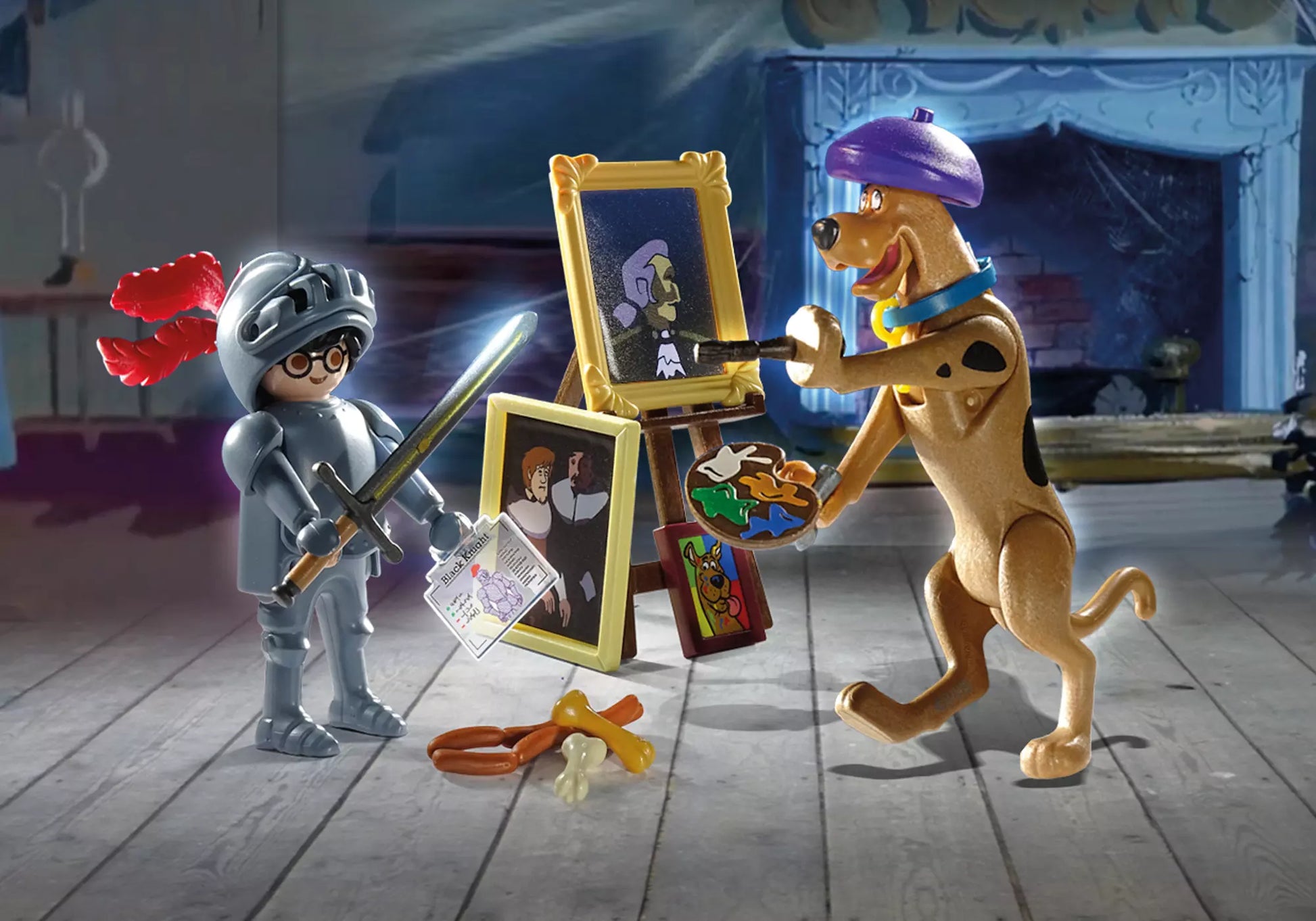 Playmobil 70709 Scooby-Doo! Abenteuer mit Black Knight - plegobil