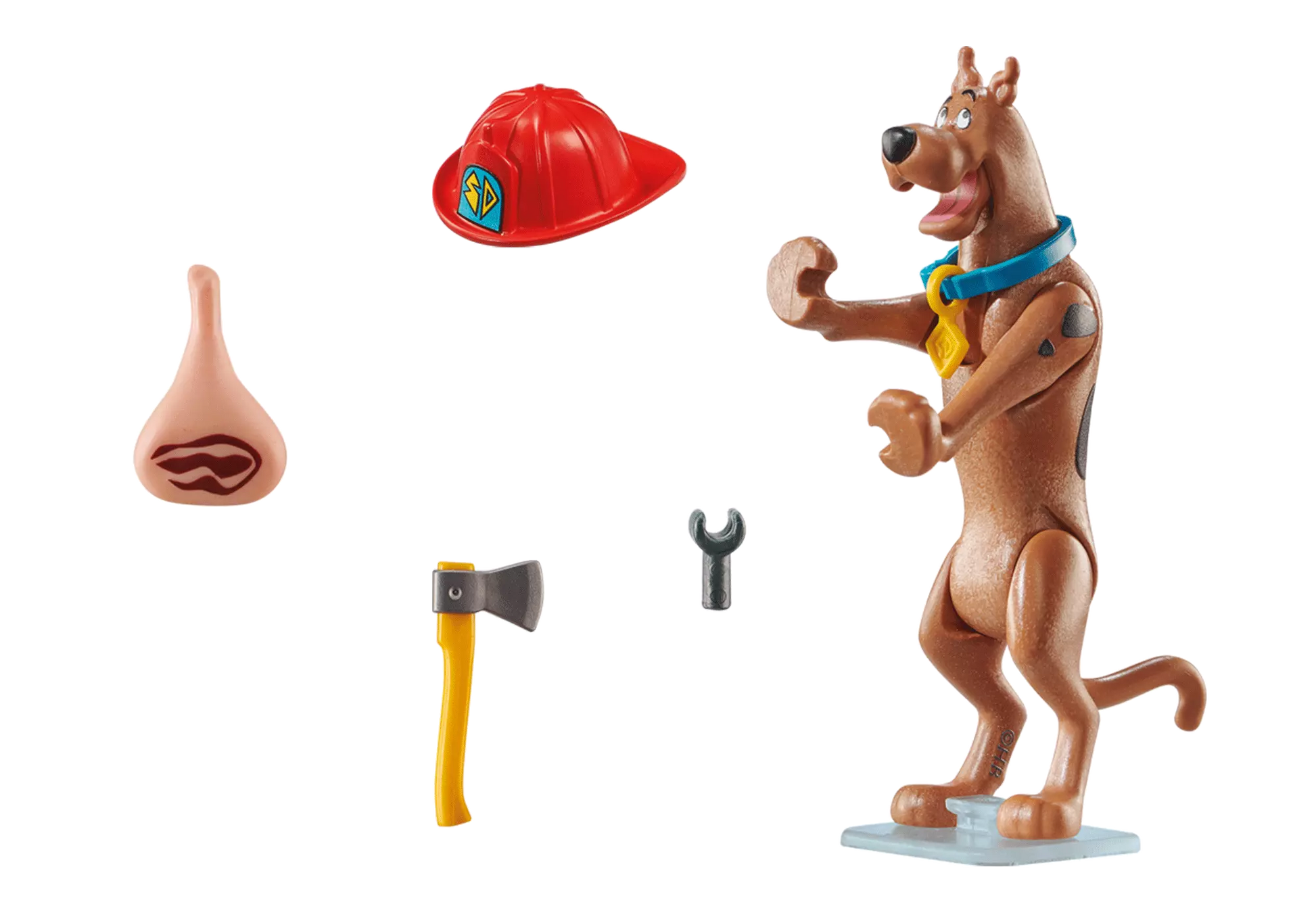 Playmobil 70712 Scooby-Doo! Sammelfigur Feuerwehrmann - plegobil