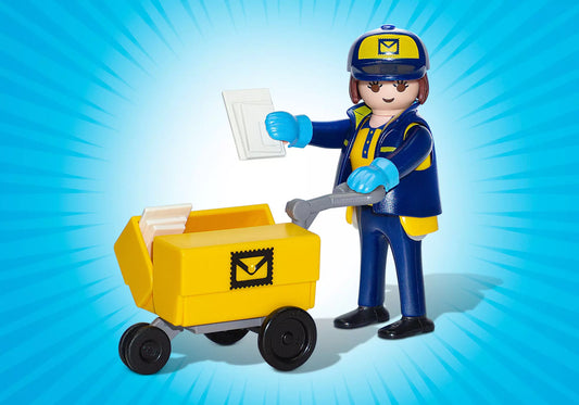 Playmobil 70720 City Life Briefträgerin (Folienverpackung) - plegobil
