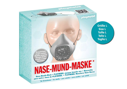 Playmobil 70722 Merchandise Mund-Nase Maske Größe L - plegobil