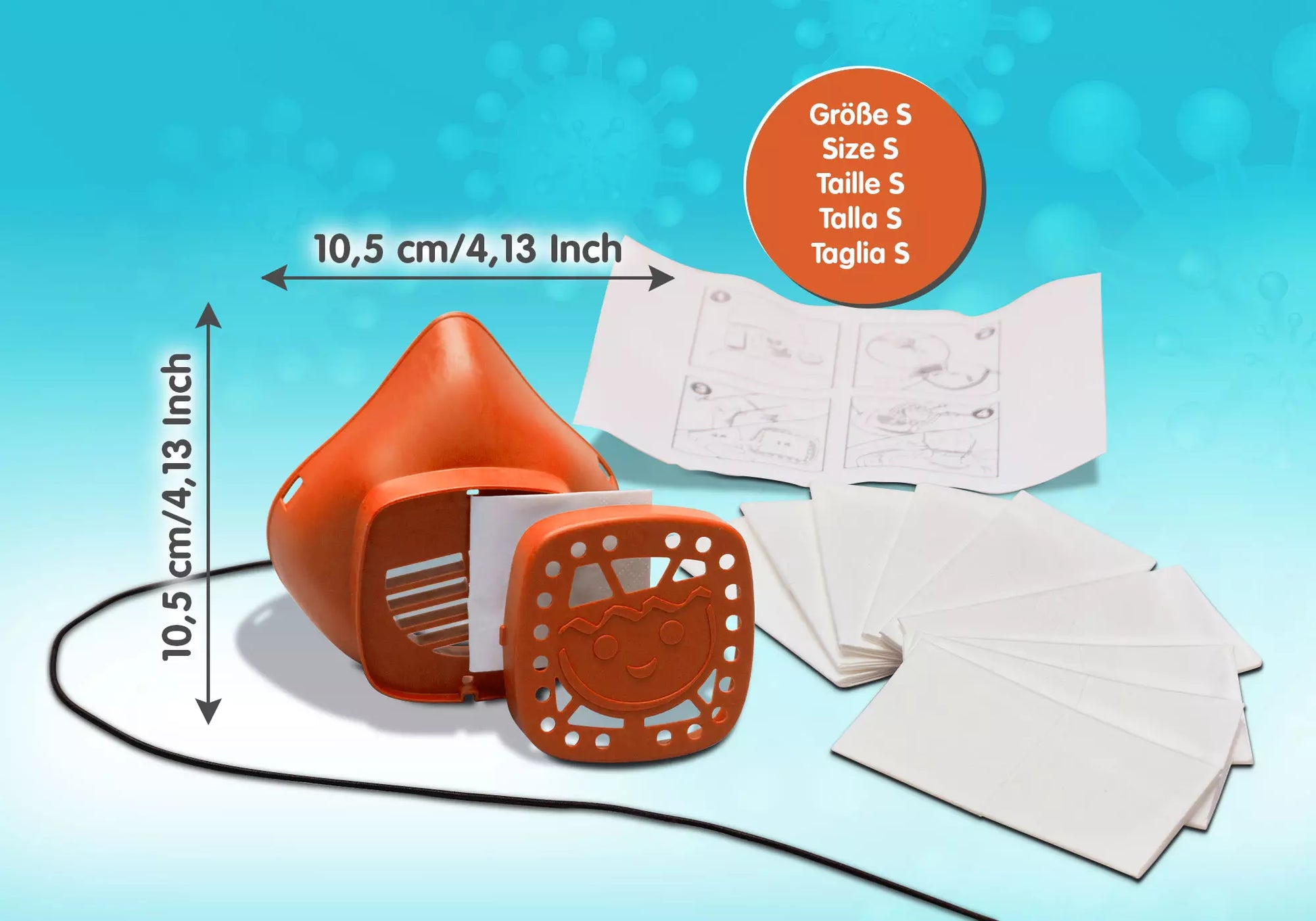 Playmobil 70726 Merchandise Mund-Nase Maske Größe S - plegobil