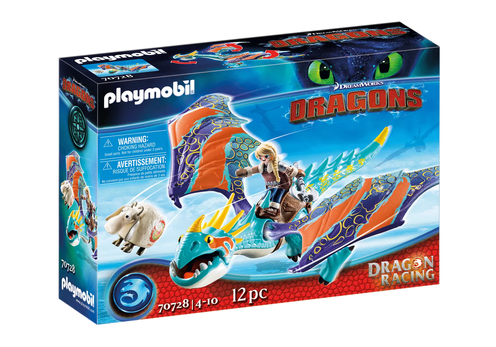 Playmobil 70728 Dragons Dragon Racing: Astrid und Sturmpfeil - plegobil