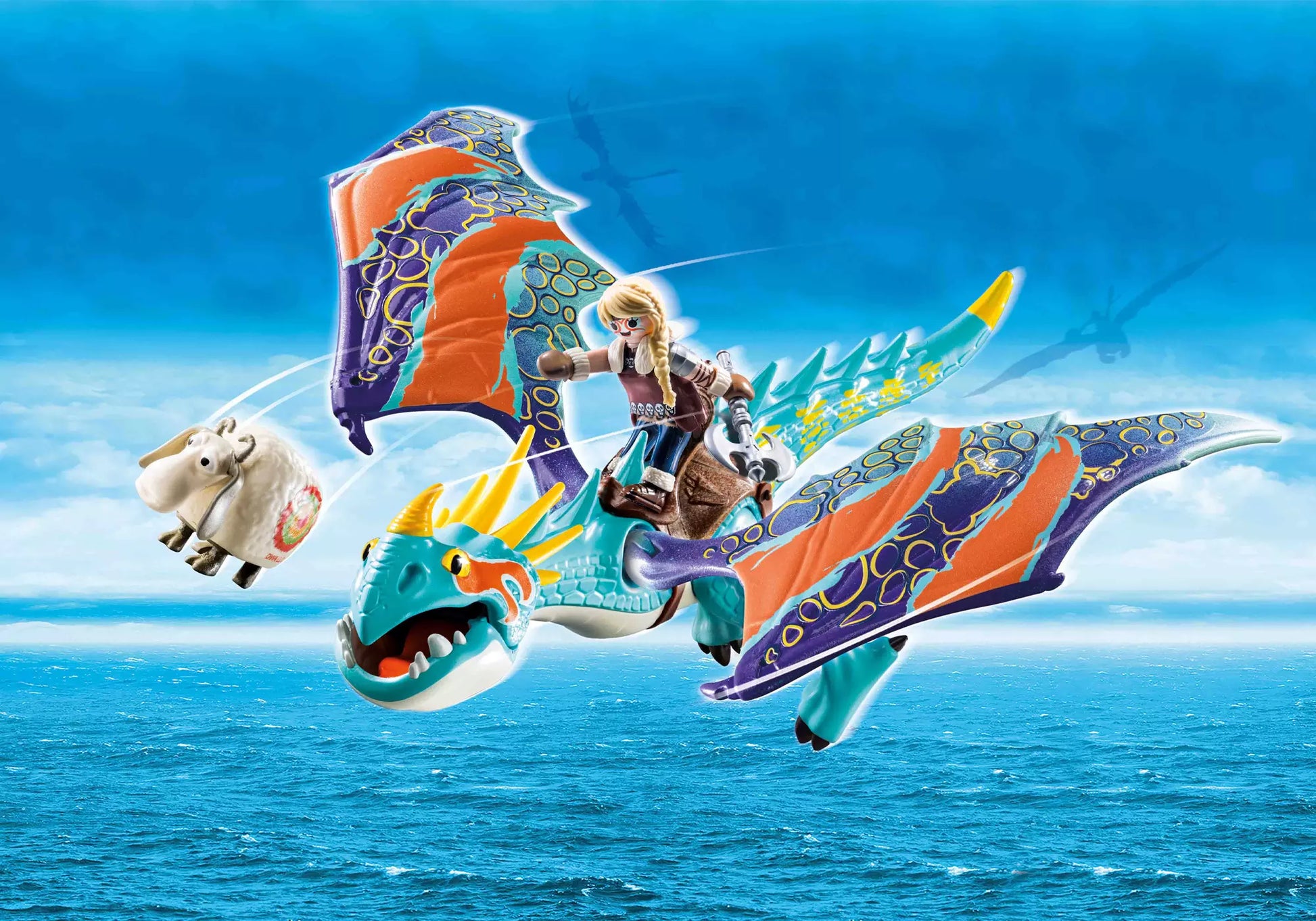 Playmobil 70728 Dragons Dragon Racing: Astrid und Sturmpfeil - plegobil